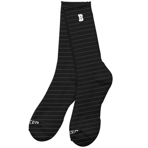 Baker Capital B Stripe Socks (Black)