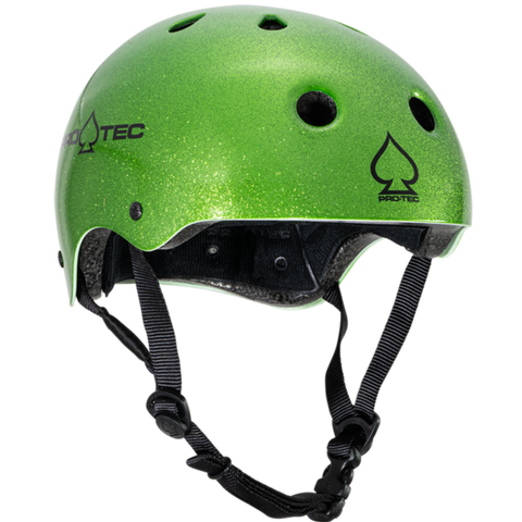 Pro-Tec Classic Certified Helmet (Candy Green Flake)