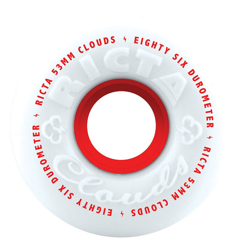 Ricta Clouds 53mm 86A Wheels (Red)