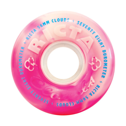 Ricta Clouds 56mm 78A Wheels (Pink Swirl)