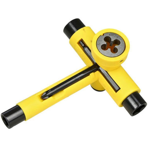 REFLEX Utilitool Skate Tool with Rethreader (Yellow / Black)
