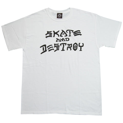 THRASHER "Skate and Destroy" T-Shirt (White)