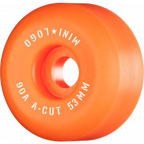 Mini Logo A-Cut 2 Hybrid 53mm 90A Wheels (Orange)