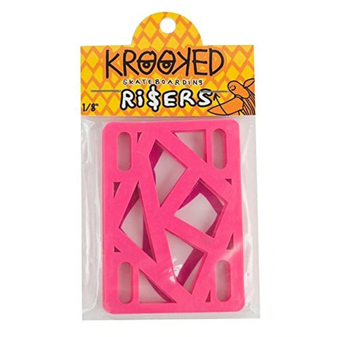 Krooked Riser Pads 1/8" (Pink)