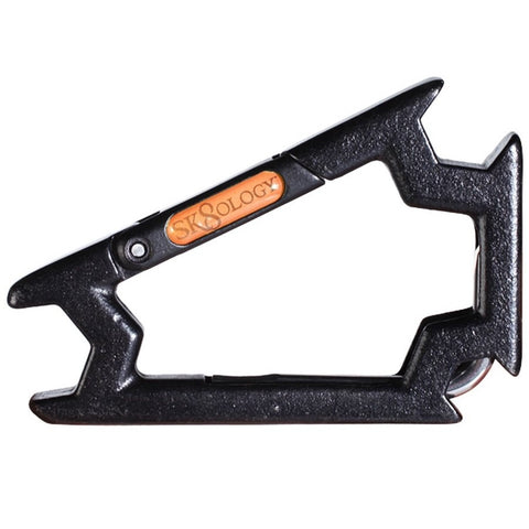 Sk8ology Carabiner Skate Tool (Black / Orange)