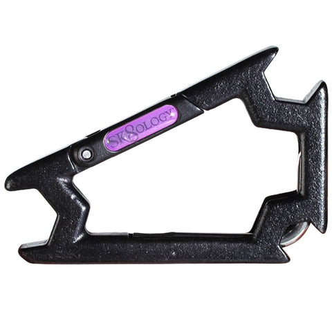 Sk8ology Carabiner Skate Tool (Black / Purple)