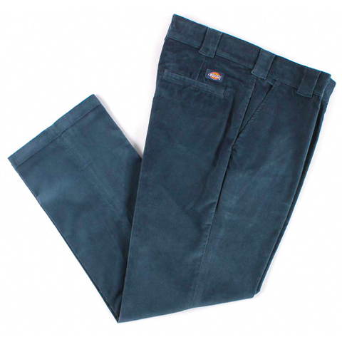 Dickies Corduroy Flat Front Pants (Airforce Blue)
