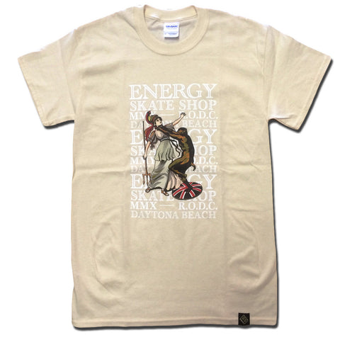 ENERGY SKATE SHOP "Prosperity" T-Shirt (Natural)