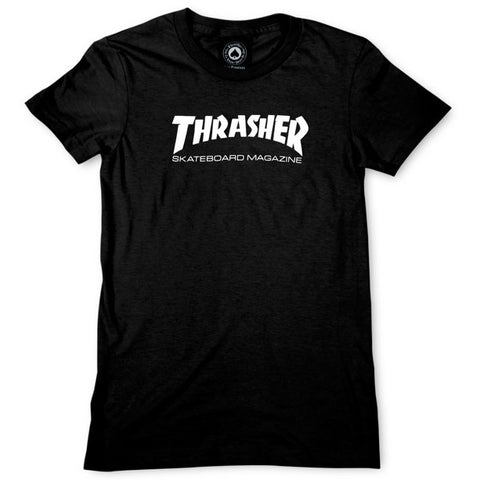 THRASHER "Skate Mag" Girls T-Shirt (Black)