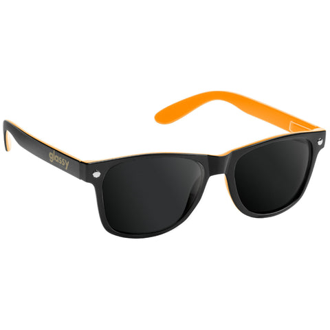 GLASSY "Leonard" Sunglasses (Black / Orange)