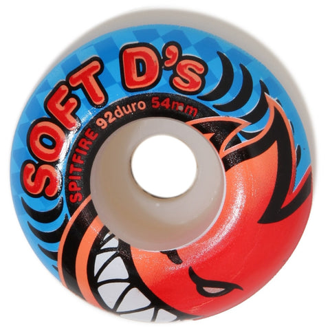 SPITFIRE "Soft D's" Wheels: 56mm / 92A
