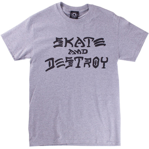 THRASHER "Skate and Destroy" T-Shirt (Grey)