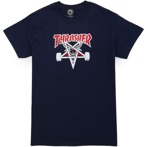 THRASHER Skategoat Two-Tone Shirt (Navy)