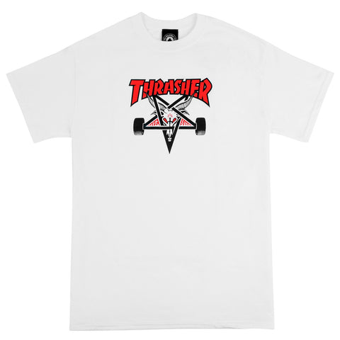 THRASHER Skategoat Two-Tone Shirt (White)