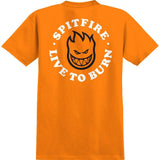 SPITFIRE "Live to Burn Bighead" T-Shirt (Orange)