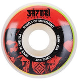 Satori Vinyl Series Vinyl Shape 51mm 101A Wheels (Red)