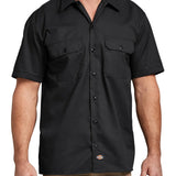 Dickies Short Sleeve Work Shirt (Black)