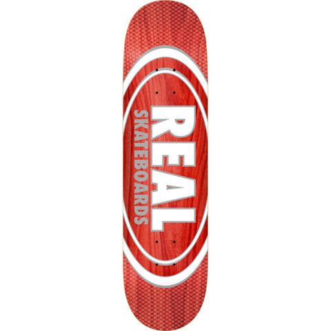 Real Oval Pearl Patterns Slick Deck 8.25"