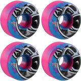 Pig Head Conical Swirl 52mm 101A Wheels (Blue/Pink)
