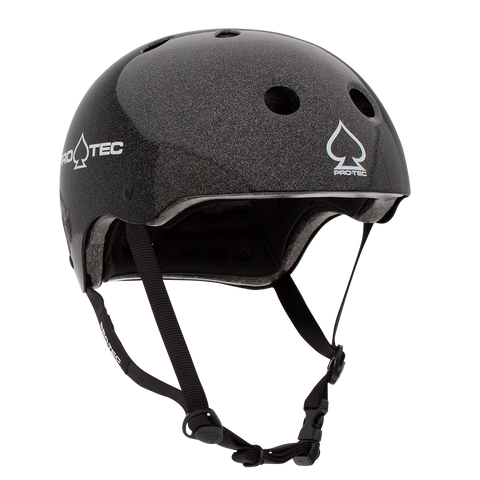 Pro-Tec Classic Certified Helmet (Black Metal Flake)