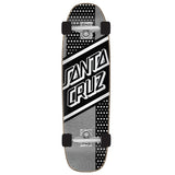 Santa Cruz Street Skate Cruzer Complete (Black / White Geo) 8.4" x 29.4"