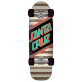 Santa Cruz Street Skate 8.79 x 29.05 Cruzer Complete (Natural Stripe)