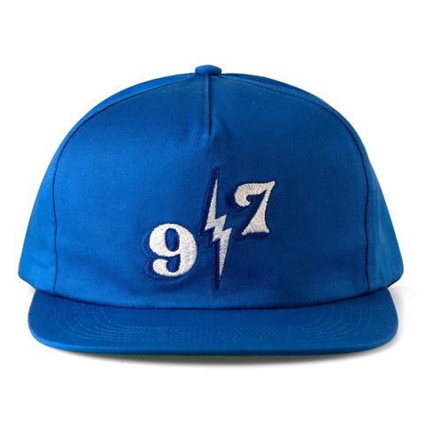 Call Me 917 Bolt Snapback Hat (Royal)