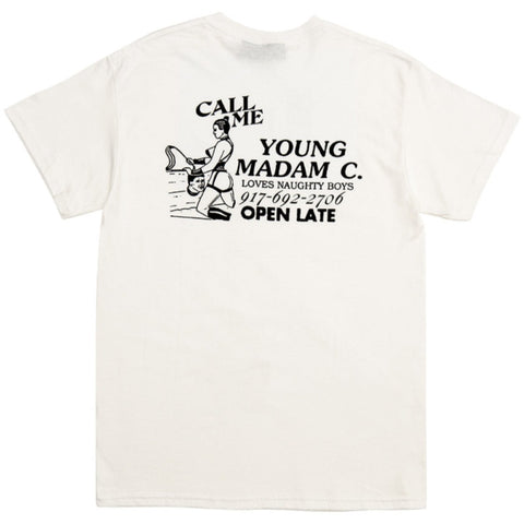 Call Me 917 Madam C T-Shirt (White)