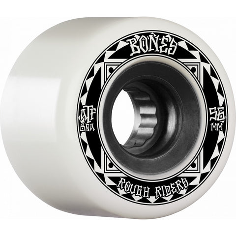Bones ATF Rough Rider Runners 56mm 80A Wheels (White)