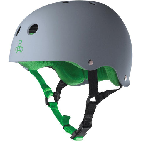 Triple Eight Sweatsaver Helmet (Carbon Rubber)