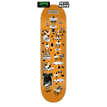 Creature Skateboard Deck Free For All SM Powerply 8.0in x 31.8in