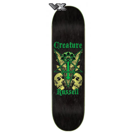 Creature Skateboard Deck Russell Coat of Arms VX 8.6in x 32.11in