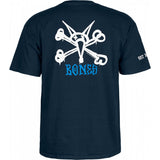 Powell Peralta Rat Bones T-Shirt Navy