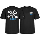 Powell Peralta Rat Bones T-Shirt Black