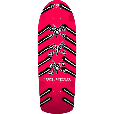 Powell Peralta OG Rat Bones Skateboard Deck (Pink) 10"