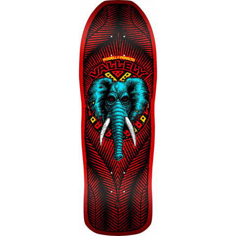 Powell Peralta Vallely Elephant Deck (Red) 10" x 30.25"