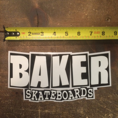 BAKER "Brand Logo" Large Sticker