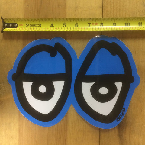 KROOKED "Eyes" XL Sticker (7.5" x 11")
