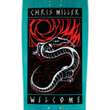 Welcome Miller Lizard on Gaia Deck 9.75" (Teal Stain)