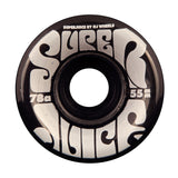 OJ Mini Super Juice 55mm 78A Wheels (Trans Black)