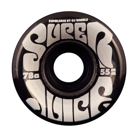OJ Mini Super Juice 55mm 78A Wheels (Trans Black)