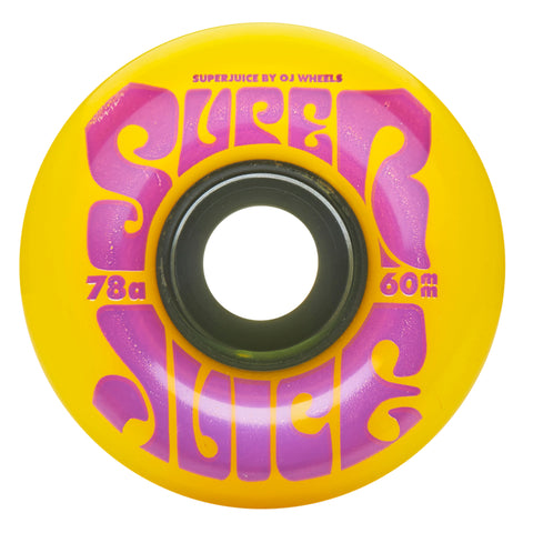 OJ Super Juice 60mm 78A Wheels (Yellow)