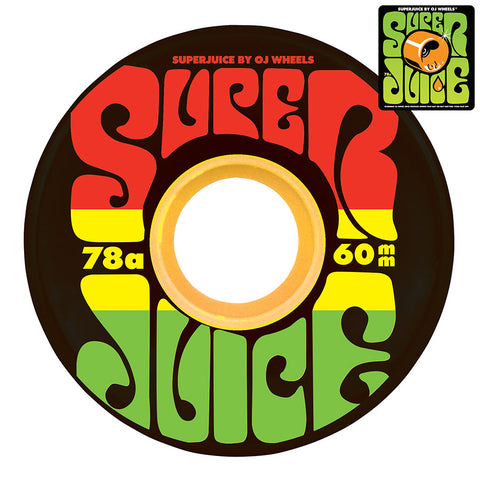 OJ Super Juice 60mm 78A Wheels (Jamaica)