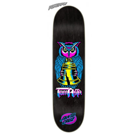 Santa Cruz Skateboard Deck Asta Night Owl Powerply 8.00in x 31.50in
