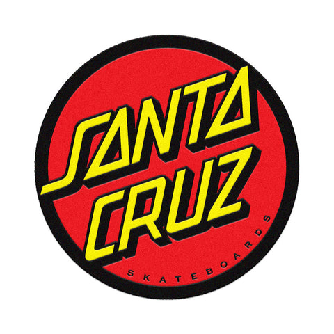 Santa Cruz Classic Dot Rug (Red / Black / Yellow)