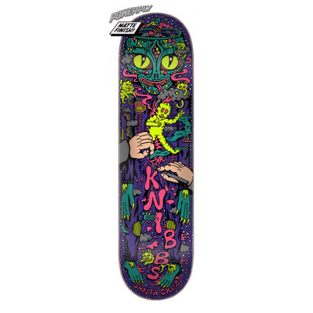 Santa Cruz Skateboard Deck Knibbs Reptilian Powerply 8.25in x 31.80in