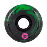 Santa Cruz Slime Balls 65mm 78A Wheels (Swirly Black Green)