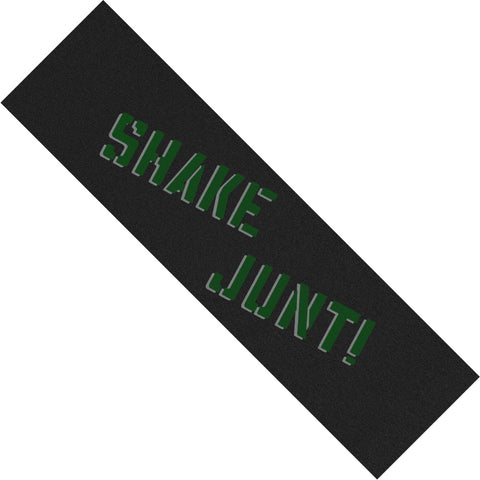 SHAKE JUNT "Spray" Grip Tape Sheet (Green / Grey)