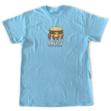 Energy x Skate Shop Day Roach Burger T-Shirt (Blue)