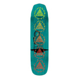 Welcome Soil on Wicked Princess Deck 8.27" (Bone/Teal Stain)